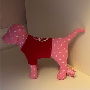 VS Pink Dog with sweater